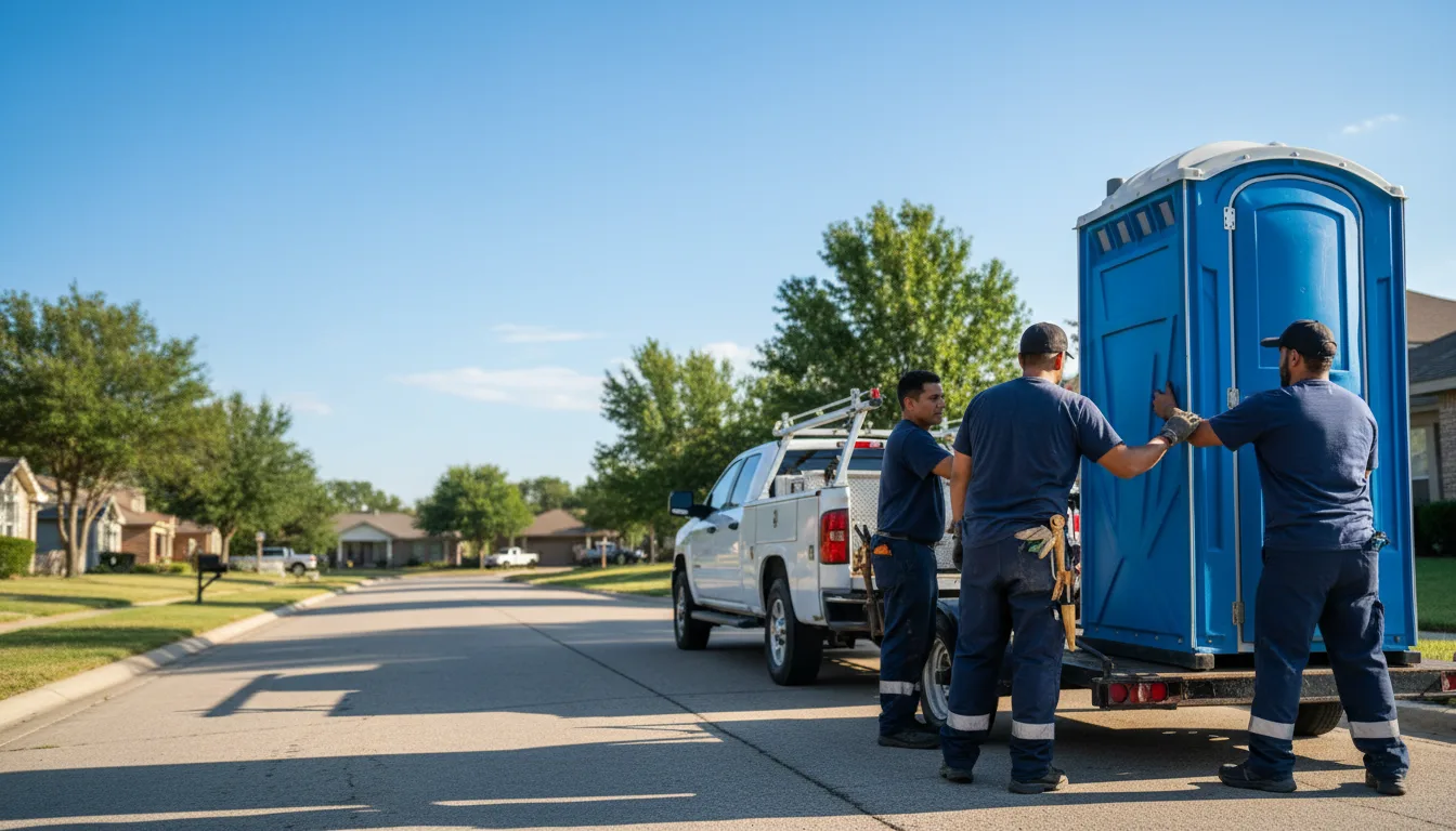 Portable Toilet Rental in Runge, TX near me
